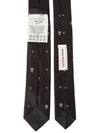 All Over Skull Silk Tie Black - ALEXANDER MCQUEEN - BALAAN.