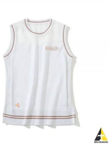 Golf wear women s vest MCW 2A AB50 white - MARK & LONA - BALAAN 1