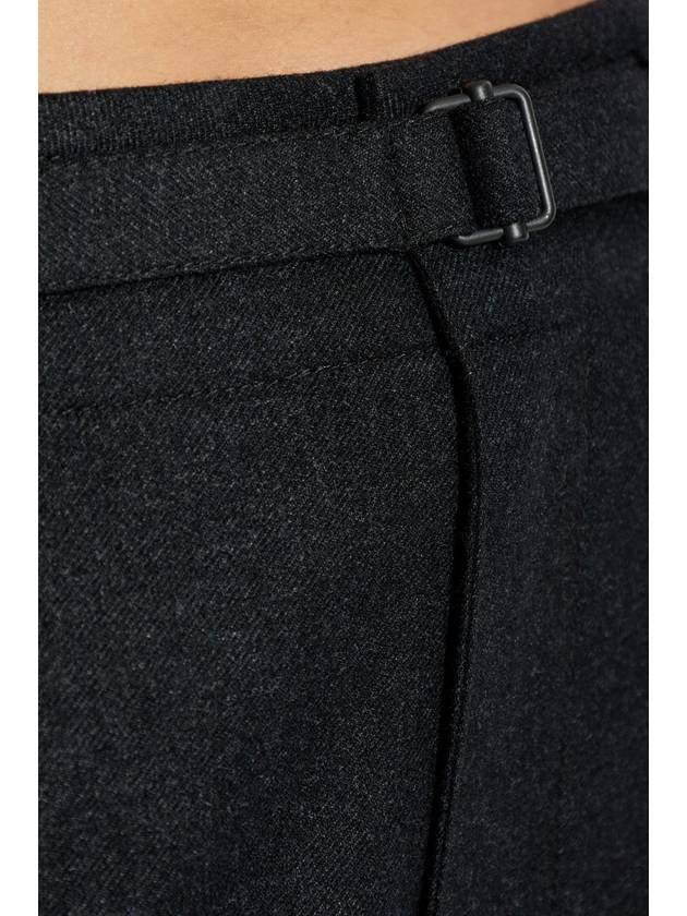 Lemaire Trousers With Cashmere Finish, Women's, Black - LEMAIRE - BALAAN 5