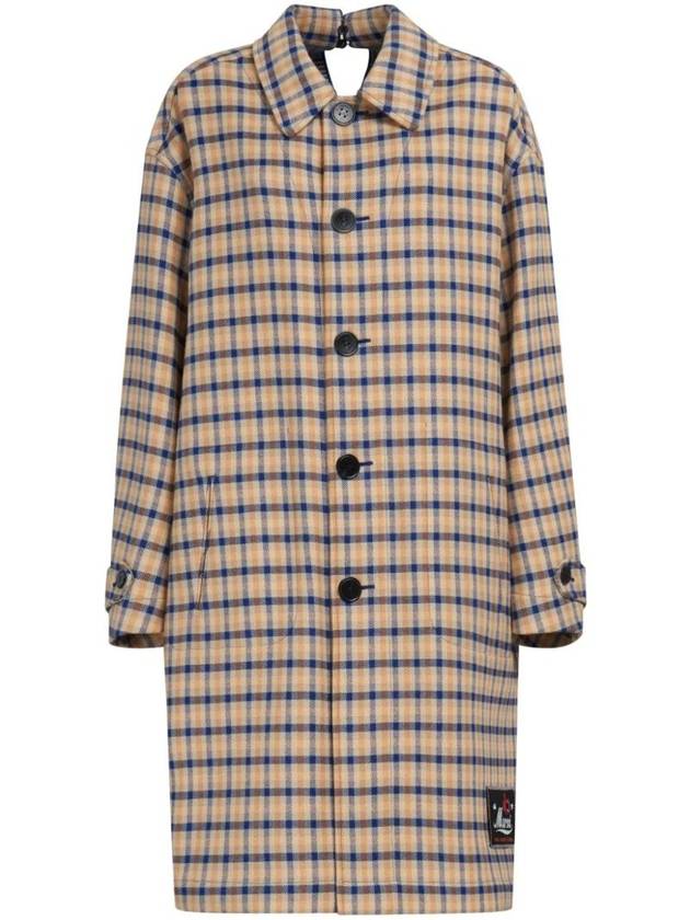 Check Reversible Long Coat SPMA0217B0UTWA13 - MARNI - BALAAN 1