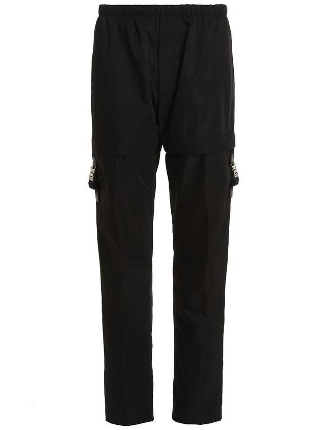 cargo buckle track pants black - GIVENCHY - BALAAN 2