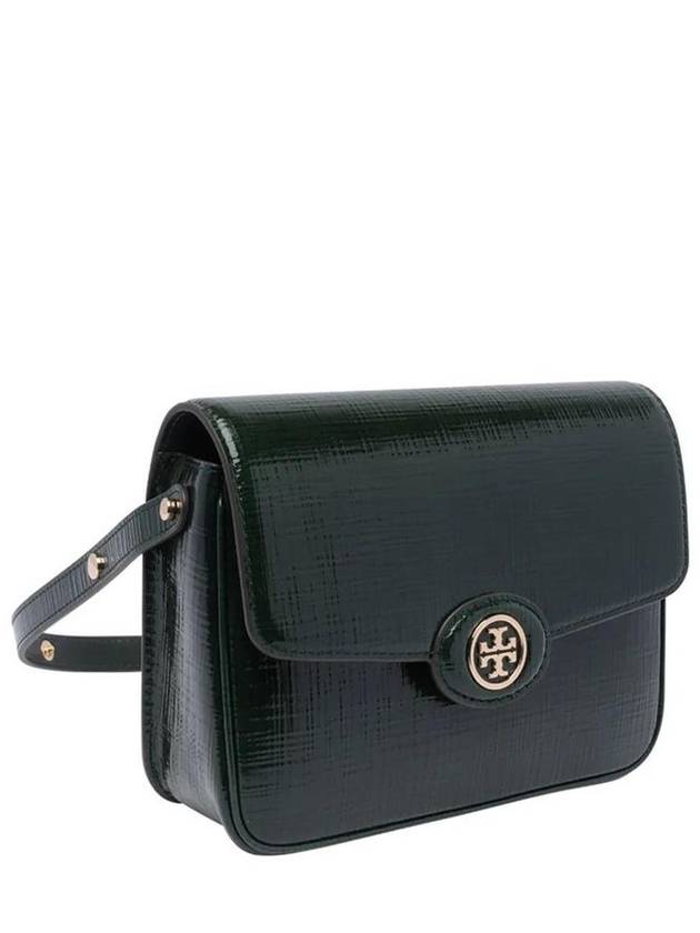 Robinson Spazzolato Convertible Shoulder Bag Green - TORY BURCH - BALAAN 3