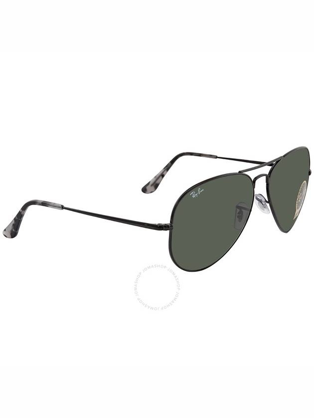 Ray Ban Aviator Metal II Black Aviator Unisex Sunglasses RB3689 914831 62 - RAY-BAN - BALAAN 2