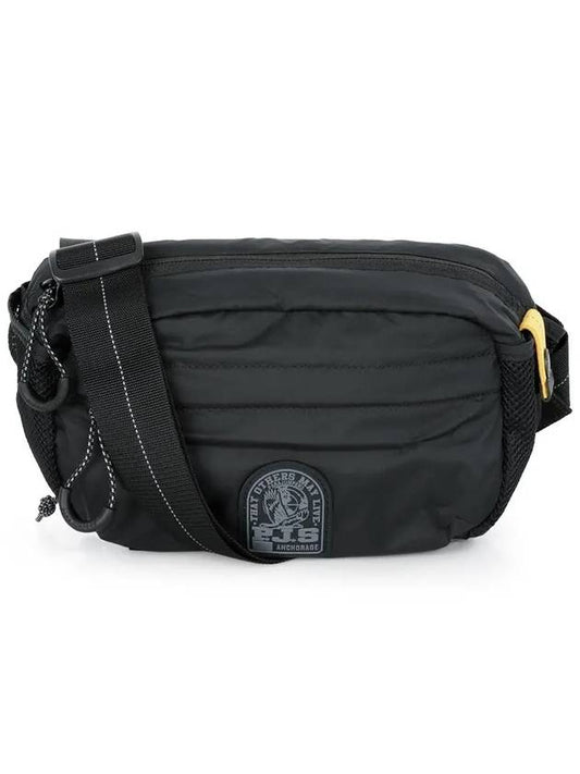 Men s Logo Patch Belt Bag Black BA04 541 - PARAJUMPERS - BALAAN 2