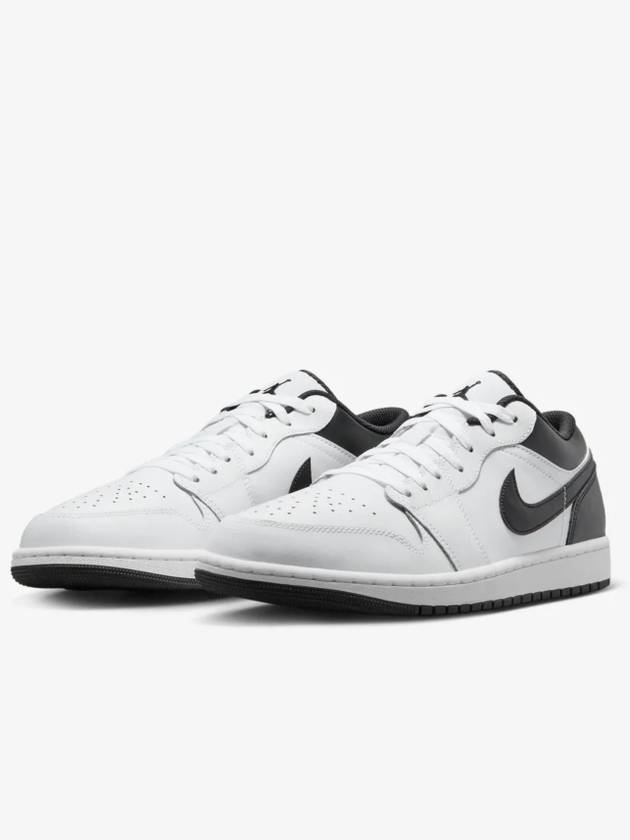 Nike Air Jordan 1 Low White and Black 553558 132 - JORDAN - BALAAN 5