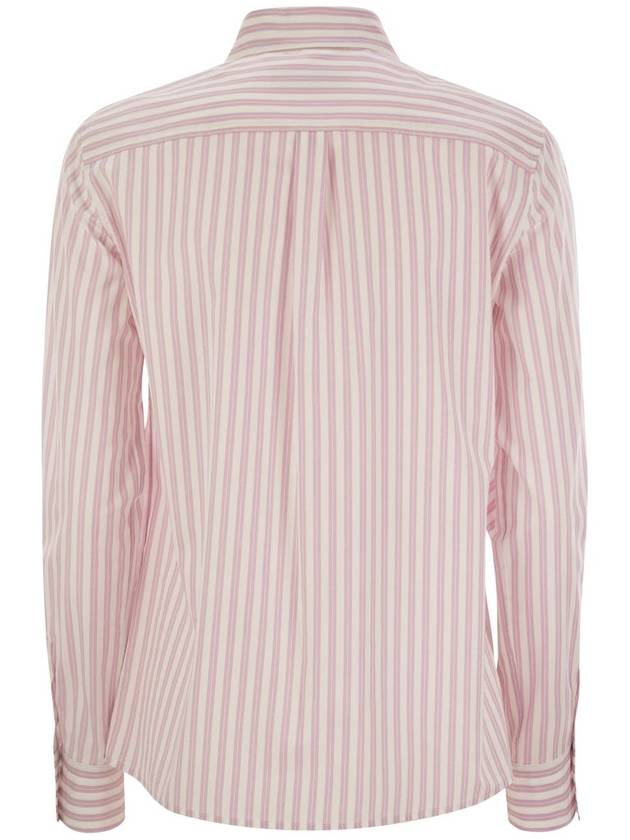 BAHAMAS - Striped cotton poplin shirt - WEEKEND MAX MARA - BALAAN 2