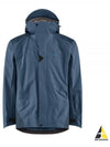 Allsvinn Waterproof  Zip-Up Jacket Midnight Blue - KLATTERMUSEN - BALAAN 2