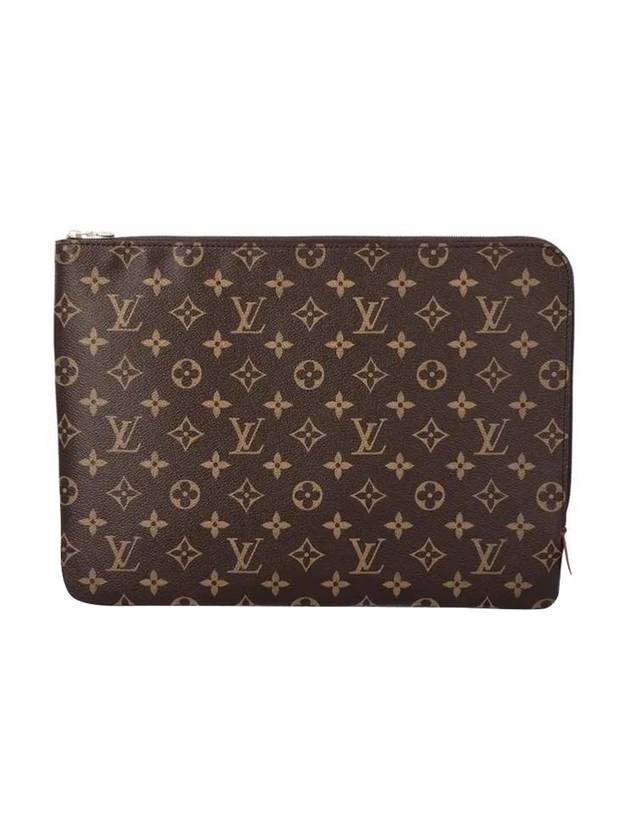 Etui Voyage MM Monogram Clutch Bag Brown - LOUIS VUITTON - BALAAN 1