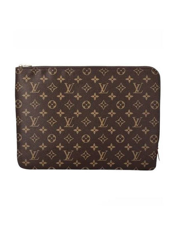 Etui Voyage MM Monogram Clutch Bag Brown - LOUIS VUITTON - BALAAN 1