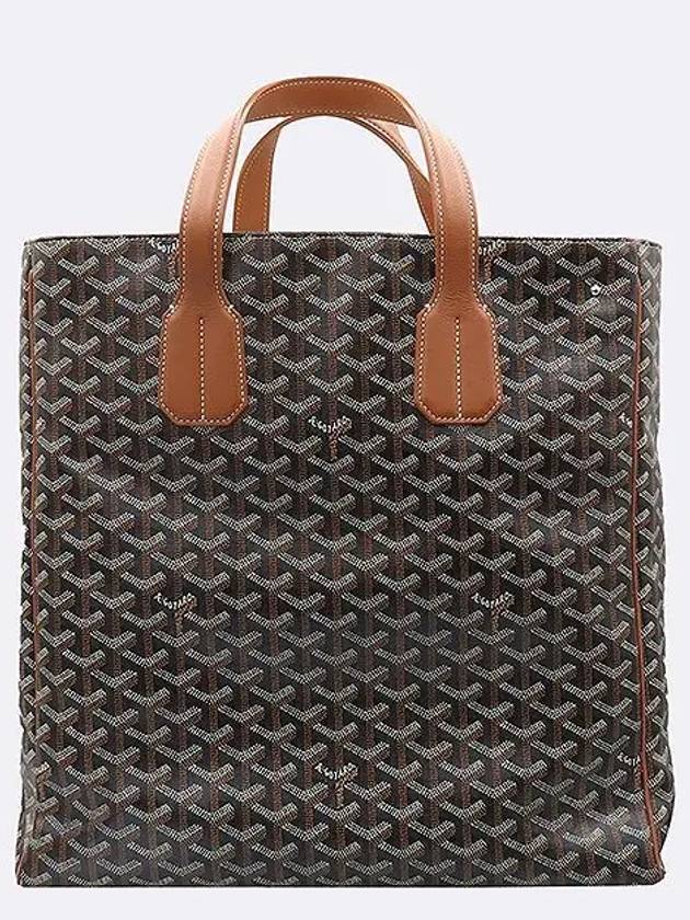 Black Brown Color VOLTAIRE Tote Bag - GOYARD - BALAAN 2