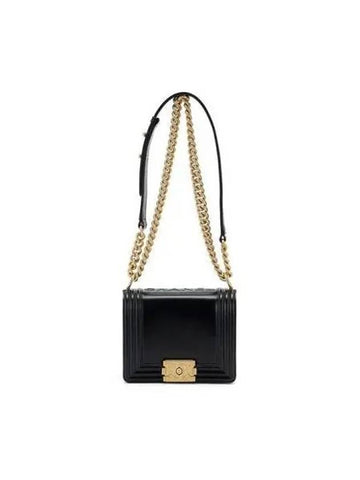 Mini Boy Shoulder Bag Black AS3018 B07310 - CHANEL - BALAAN 1