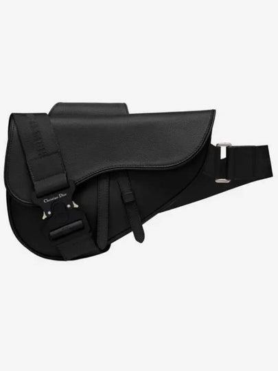 Grain Saddle Bag Black - DIOR - BALAAN 2