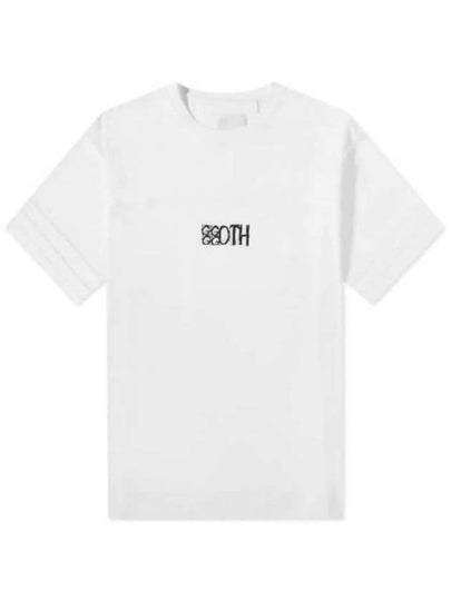 Goth Print Cotton Short Sleeve T-Shirt White - GIVENCHY - BALAAN 2