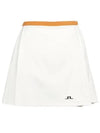 Women's Sierra Pleated Skirt White - J.LINDEBERG - BALAAN 2