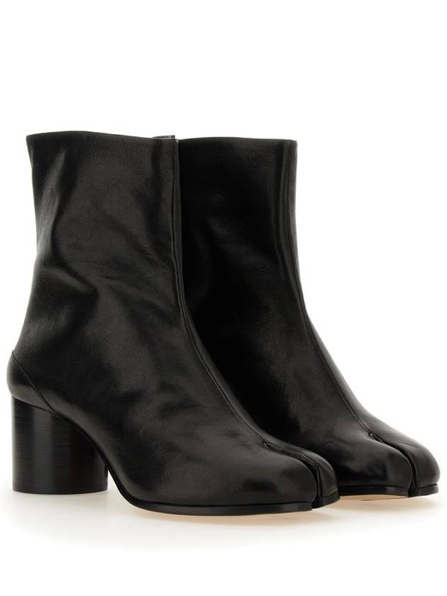 Tabi Lambskin Ankle Middle Boots Black - MAISON MARGIELA - BALAAN 11