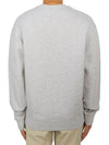 Logo Print Sweatshirt Grey - MAISON KITSUNE - BALAAN 4