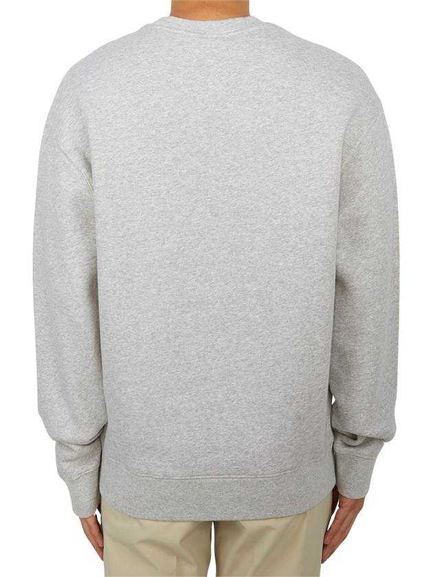 Logo Print Sweatshirt Grey - MAISON KITSUNE - BALAAN 4