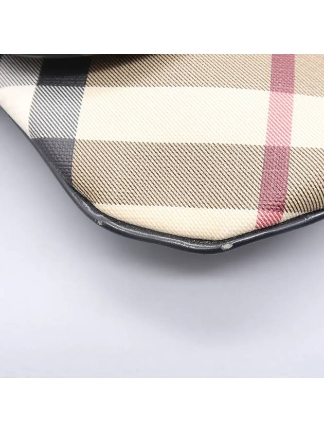 Nova Check PVC Crossbody Bag - BURBERRY - BALAAN 3