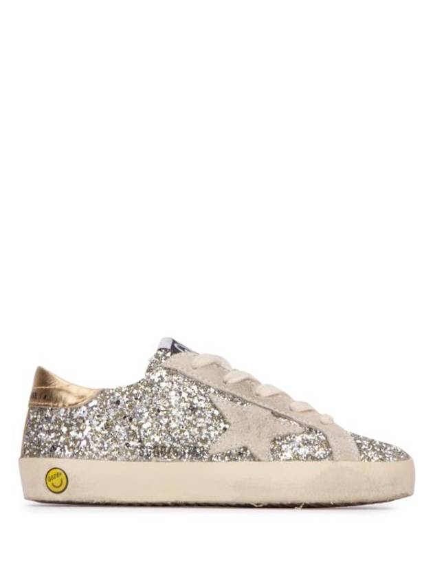 Super Star Young Low Top Sneakers Silver - GOLDEN GOOSE - BALAAN 1