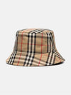 Vintage Check Technical Bucket Hat Beige - BURBERRY - BALAAN 2