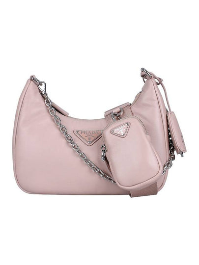 Re-Edition 2005 Padded Nappa Leather Shoulder Bag Pink - PRADA - BALAAN 2