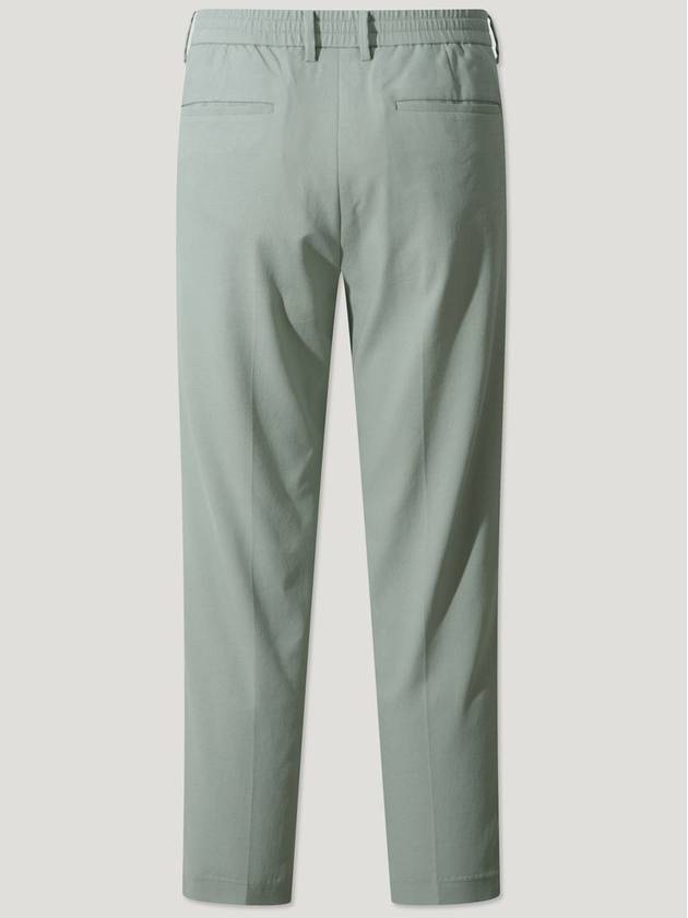 Green Crispy Two Tuck BANDING Pants - IRO - BALAAN 2