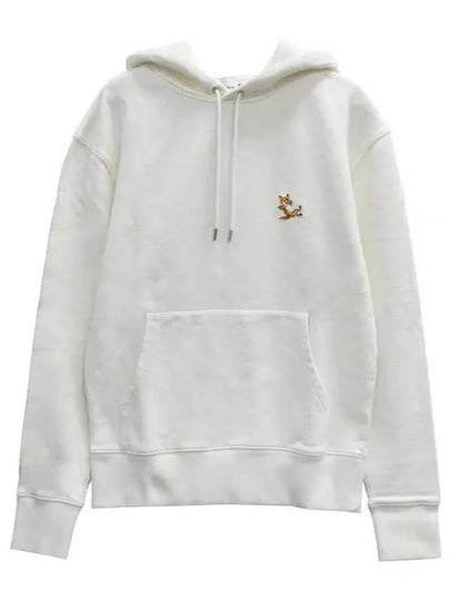 Chillax Fox Patch Classic Hoodie Ecru - MAISON KITSUNE - BALAAN 2