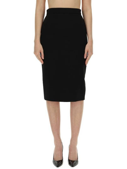 Lubiana Pencil Skirt Black - MAX MARA - BALAAN 2