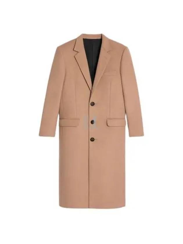 Chesterfield Camel Cloth Single Coat Camel - CELINE - BALAAN 2