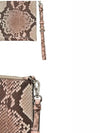 Python Snake Skin Clutch Bag - PRADA - BALAAN 4