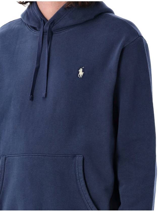 Hooded Sweatshirt 710916690 018 Blue - POLO RALPH LAUREN - BALAAN 4