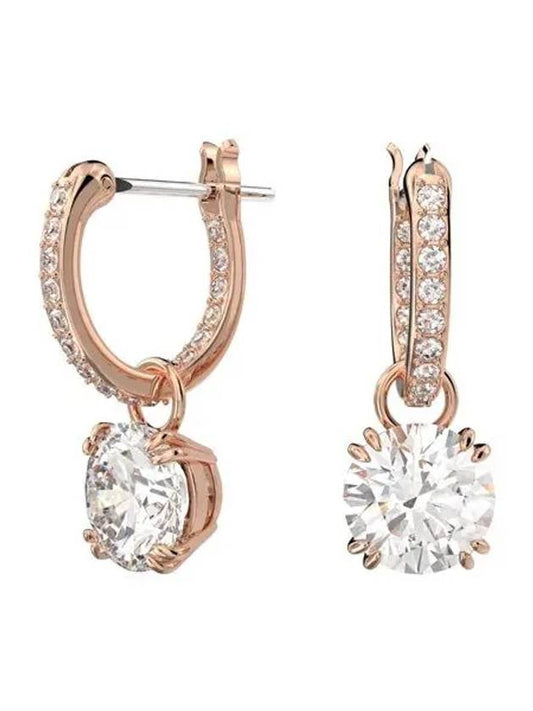 Stilla Constella Drop Earrings Rose Gold - SWAROVSKI - BALAAN 2