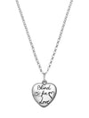 Women's Blind For Love Necklace YBB455542001 Silver - GUCCI - BALAAN 4