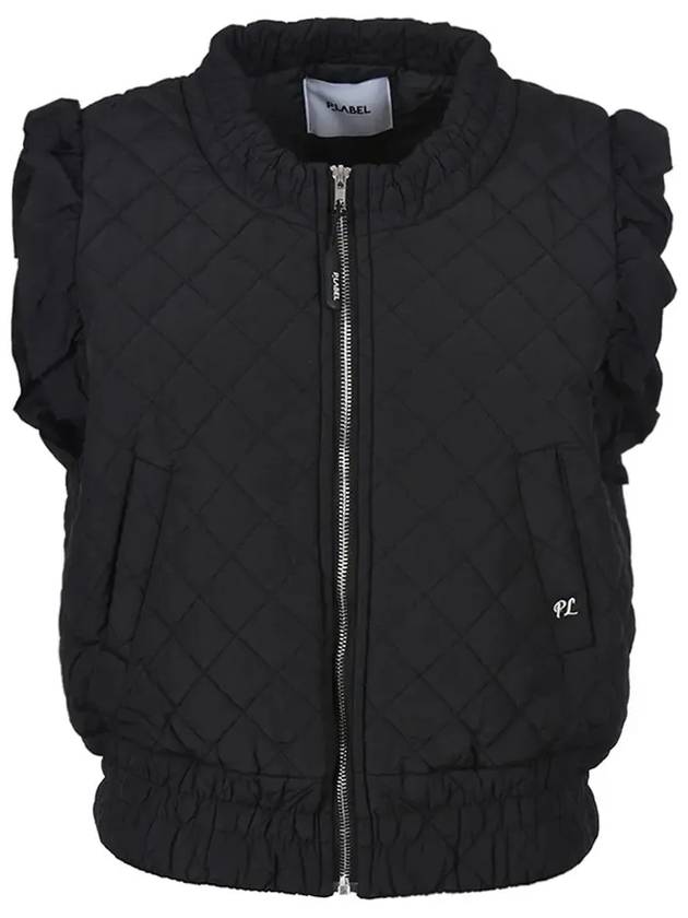 Playable frill quilted vest - P_LABEL - BALAAN 8