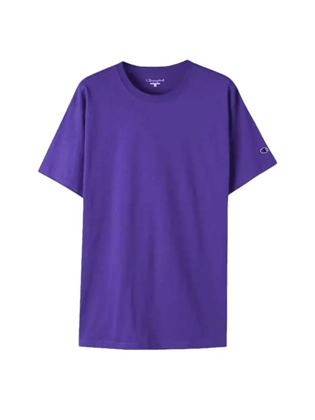 logo wappen short sleeve t-shirt purple - CHAMPION - BALAAN 1