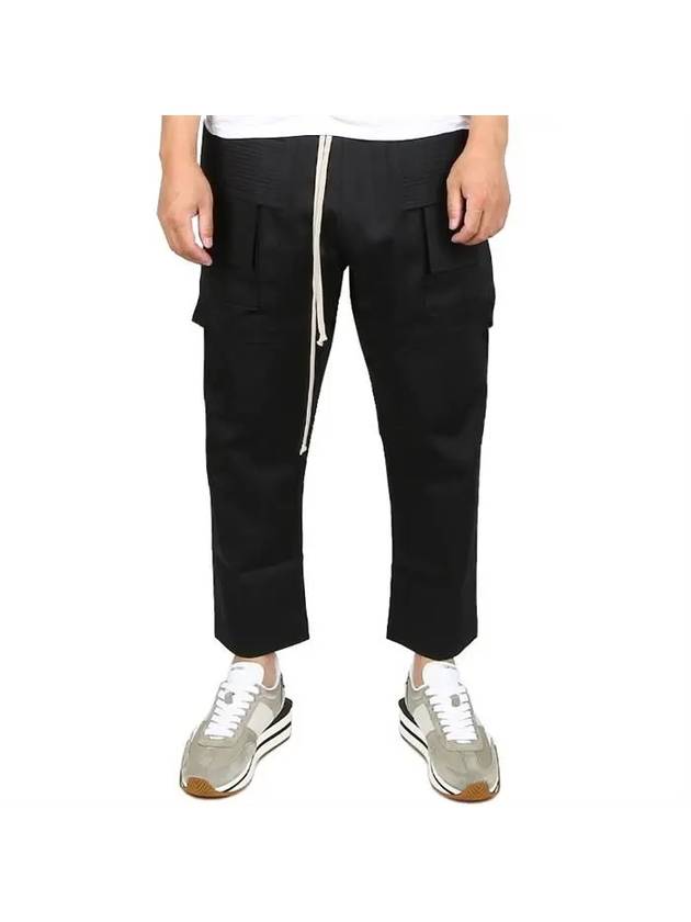 Dark Shadow DU02B4371 TW 09 Crop Cargo Pants - RICK OWENS - BALAAN.