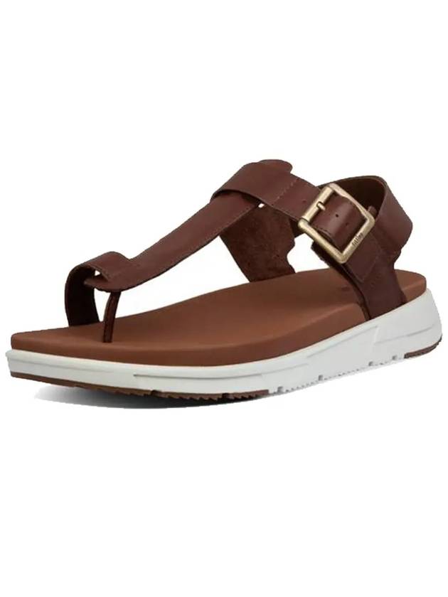 Alo Sandals Brown Leather Men - FITFLOP - BALAAN 1