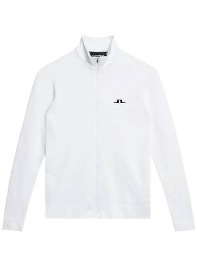 Women's Elowen Seamless Mid Layer Zip Up Jacket White - J.LINDEBERG - BALAAN 2