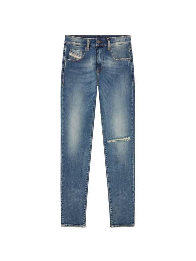 Men's 2019 D-Strukt 007m5 Jeans Blue - DIESEL - BALAAN 1