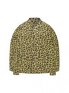 Leopard Print Short Cape Jacket Yellow - DIOR - BALAAN 2