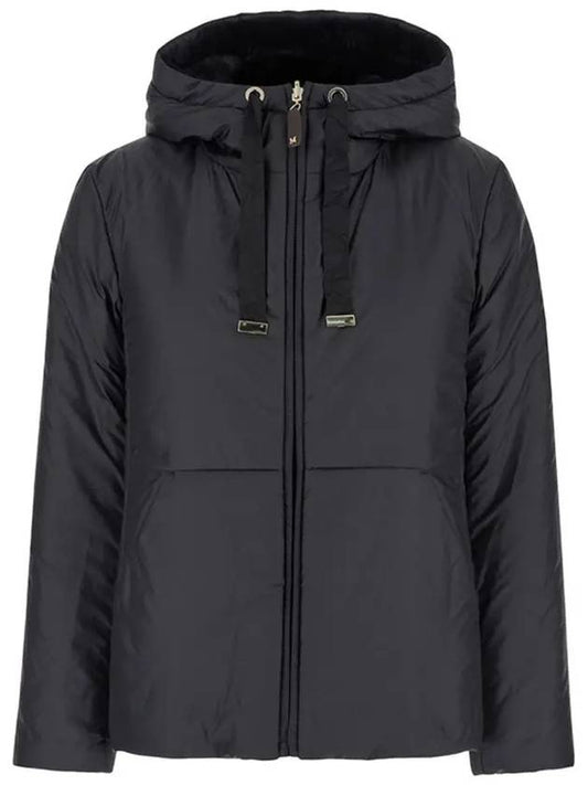 Flinn Reversible Hooded Down Padding Black - MAX MARA - BALAAN 2