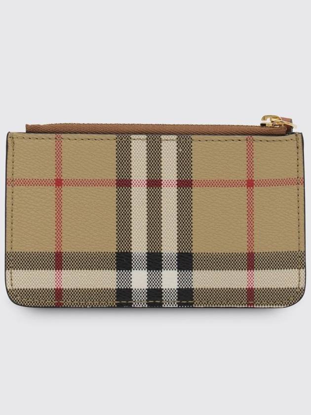 Check Strap Card Wallet Archive Beige - BURBERRY - BALAAN 3