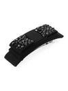 Vara Bow Swarovski Hair Clip Black - SALVATORE FERRAGAMO - BALAAN 2