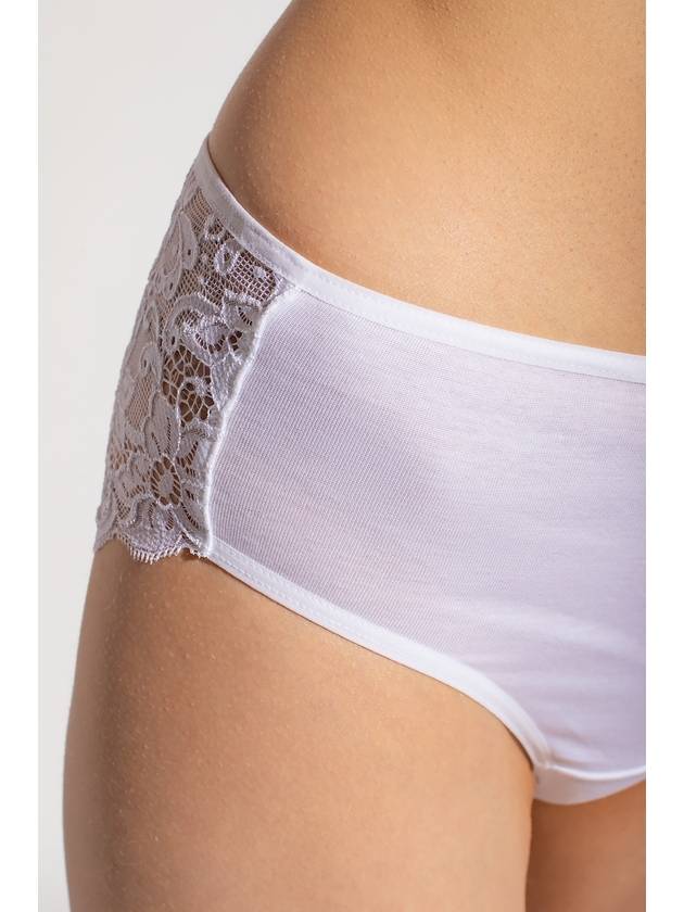 Hanro Lace Briefs, Women's, White - HANRO - BALAAN 4