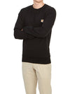 Fox Head Patch Regular Sweatshirt Black - MAISON KITSUNE - BALAAN 5