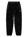 Fleece Nylon Track Pants Black - DIESEL - BALAAN 2