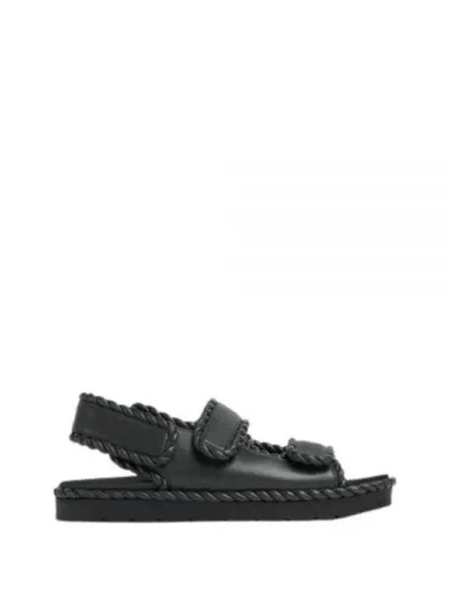 Jack Flat Sandals Ardoise - BOTTEGA VENETA - BALAAN 2