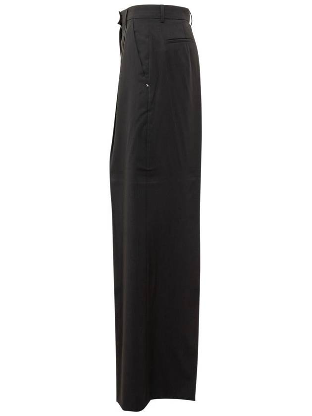 Bella oversized stretch wool wide pants black - MAX MARA SPORTMAX - BALAAN 4