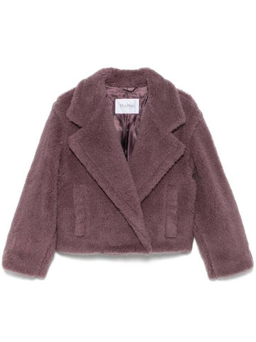 Max Mara Coats Purple - MAX MARA - BALAAN 1