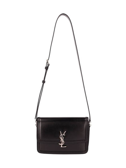 Men's Solferino Medium Satchel Cross Bag Black - SAINT LAURENT - BALAAN 2